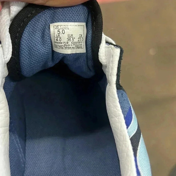 OLD SKOOL SHOES KID CAMO FLAME BLUE ICE CAMO size 5 - Picture 7 of 7